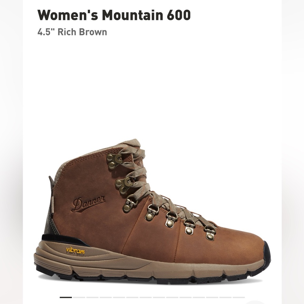 Danner womens mountain 600 hiking boots